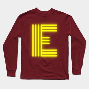 Letter E Letter Art Long Sleeve T-Shirt